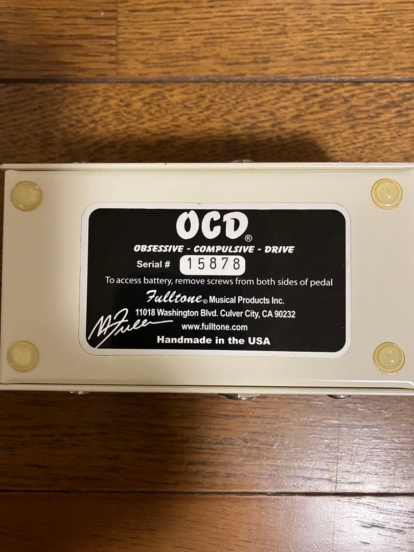 【レア】 Fulltone OCD v1.3 生産終了品ギターエフェクター