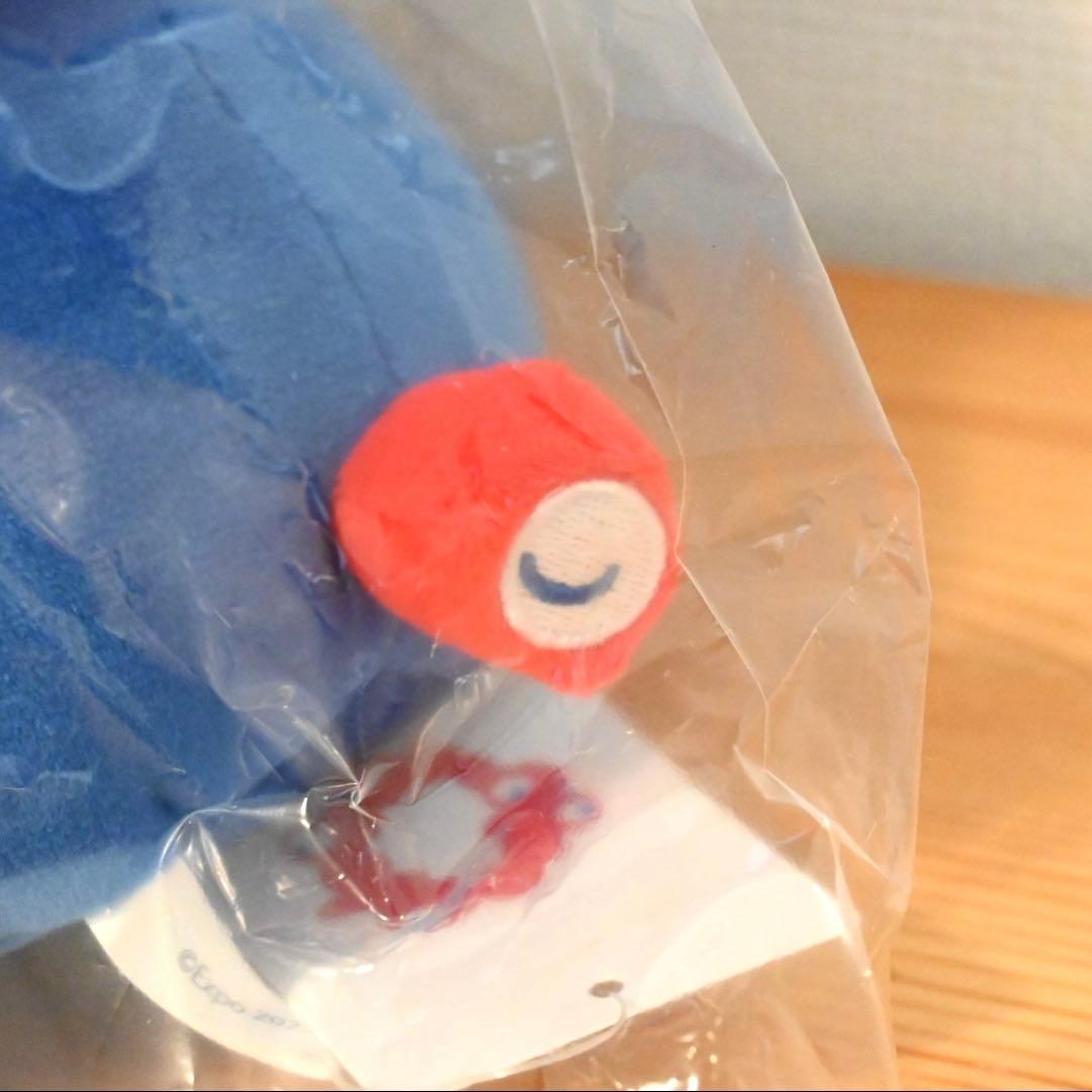 EXPO2025 ミャクミャク　おやすみ　ぬいぐるみ　② よだれ　万博