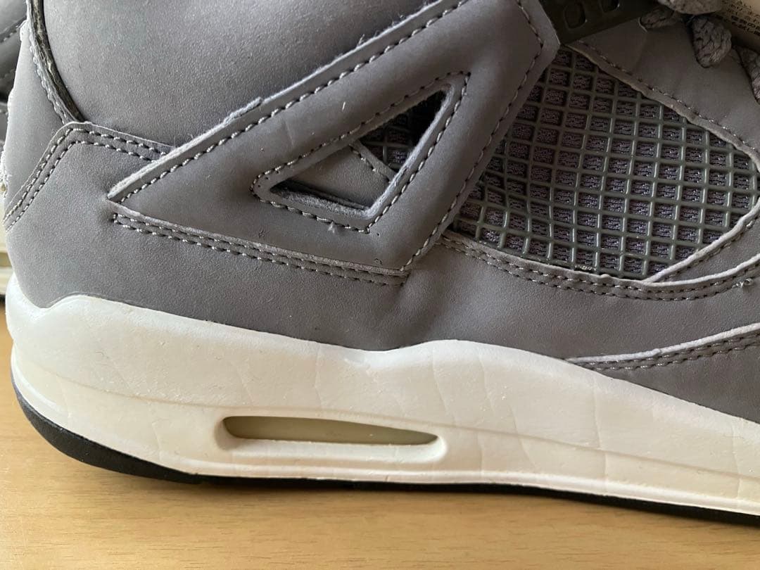 シューズ(男性用) AIR JORDAN 4 RETRO COOL GREY