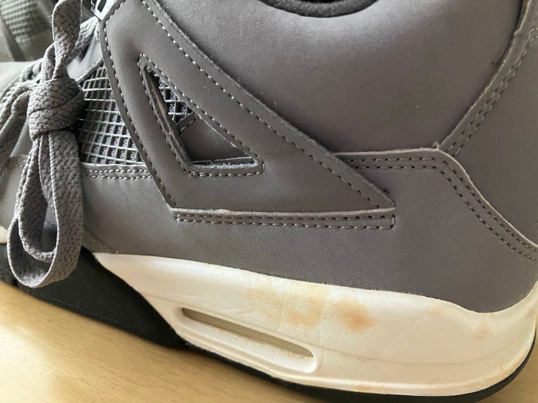 シューズ(男性用) AIR JORDAN 4 RETRO COOL GREY