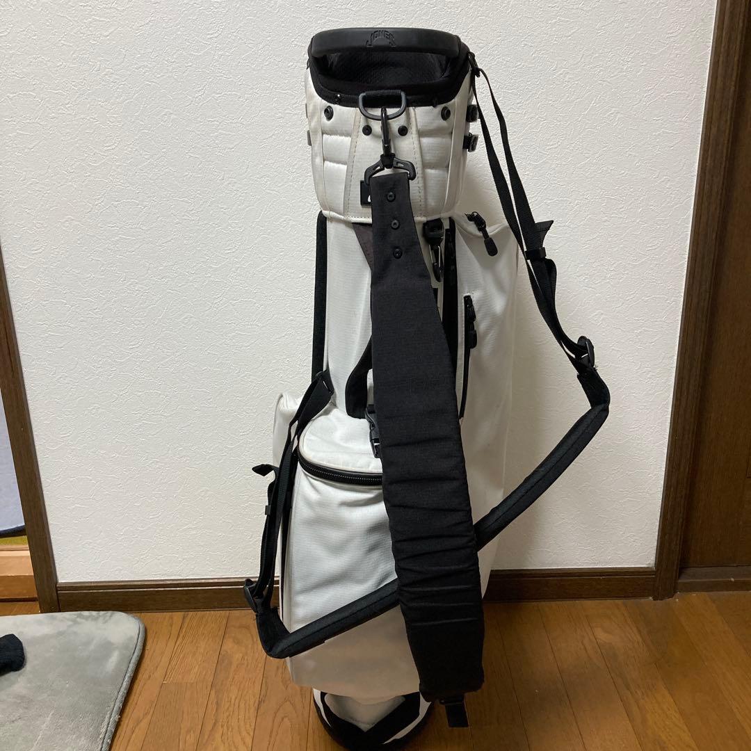 Jones スタンドゴルフバッグ ホワイト