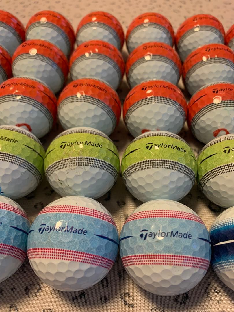 TaylorMade STRIPE TOUR RESPONSEロストボール30個