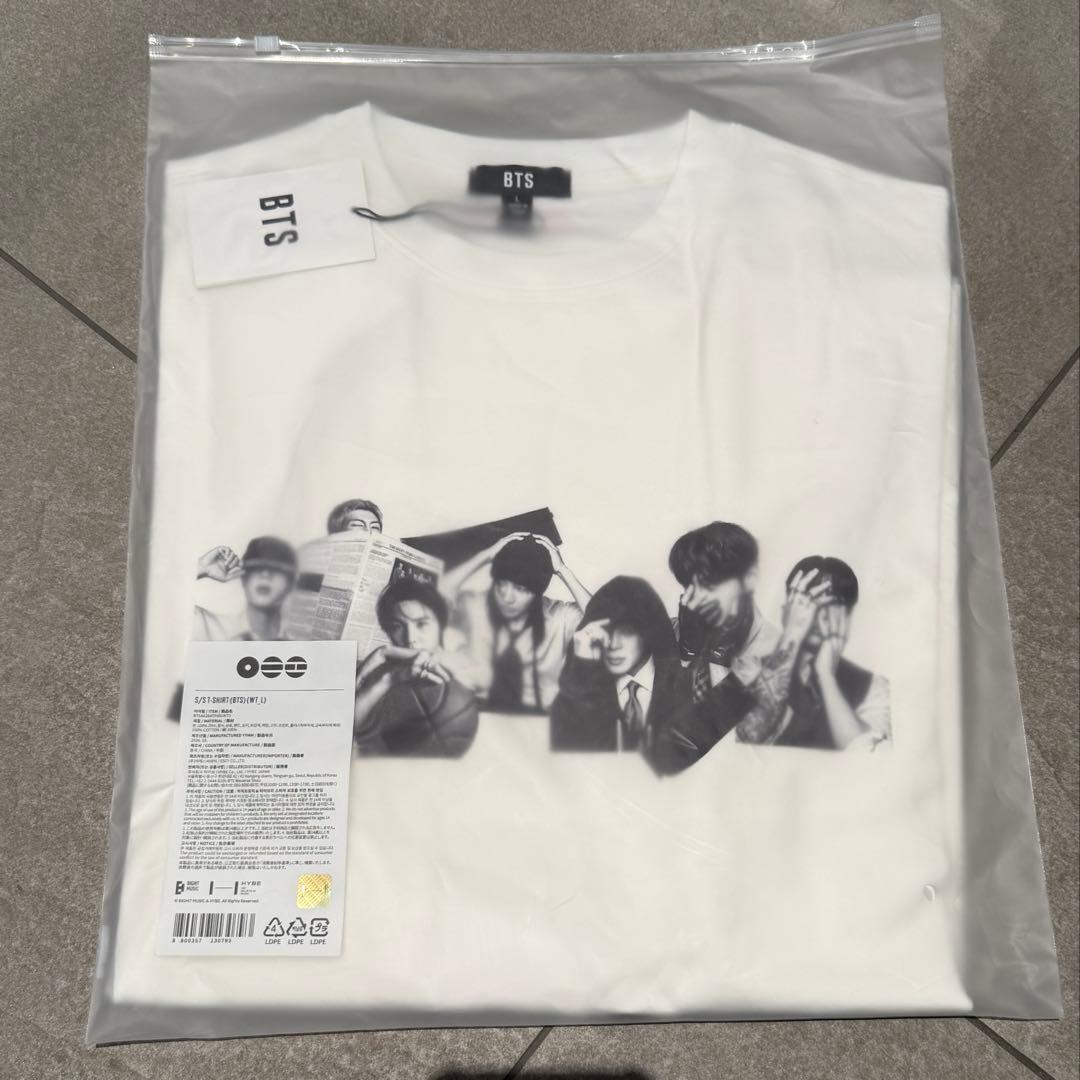 本日限り★BTS POP-UP ARIRANG 顔Tシャツ(メンバー)サイズ選択