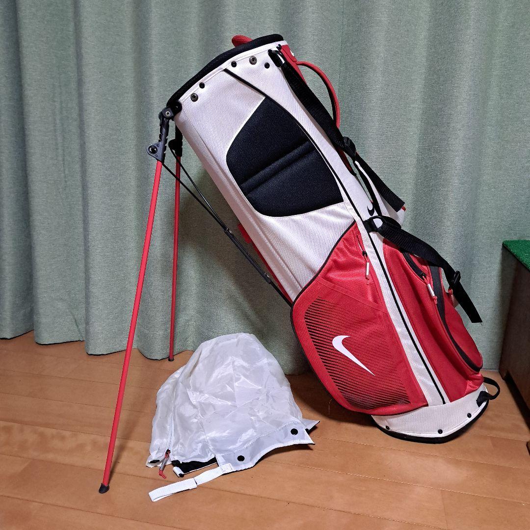 Nikeスタンド式 キャディバッグ。フード付き。フォーティーン56度。