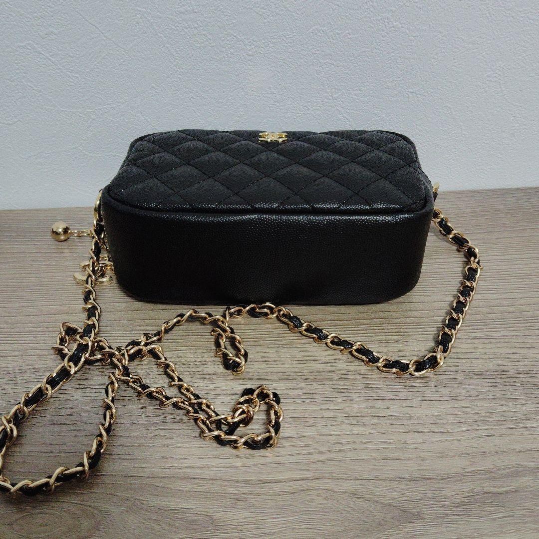 CHANEL　キルティングチェーンバッグポーチ　ノベルティー