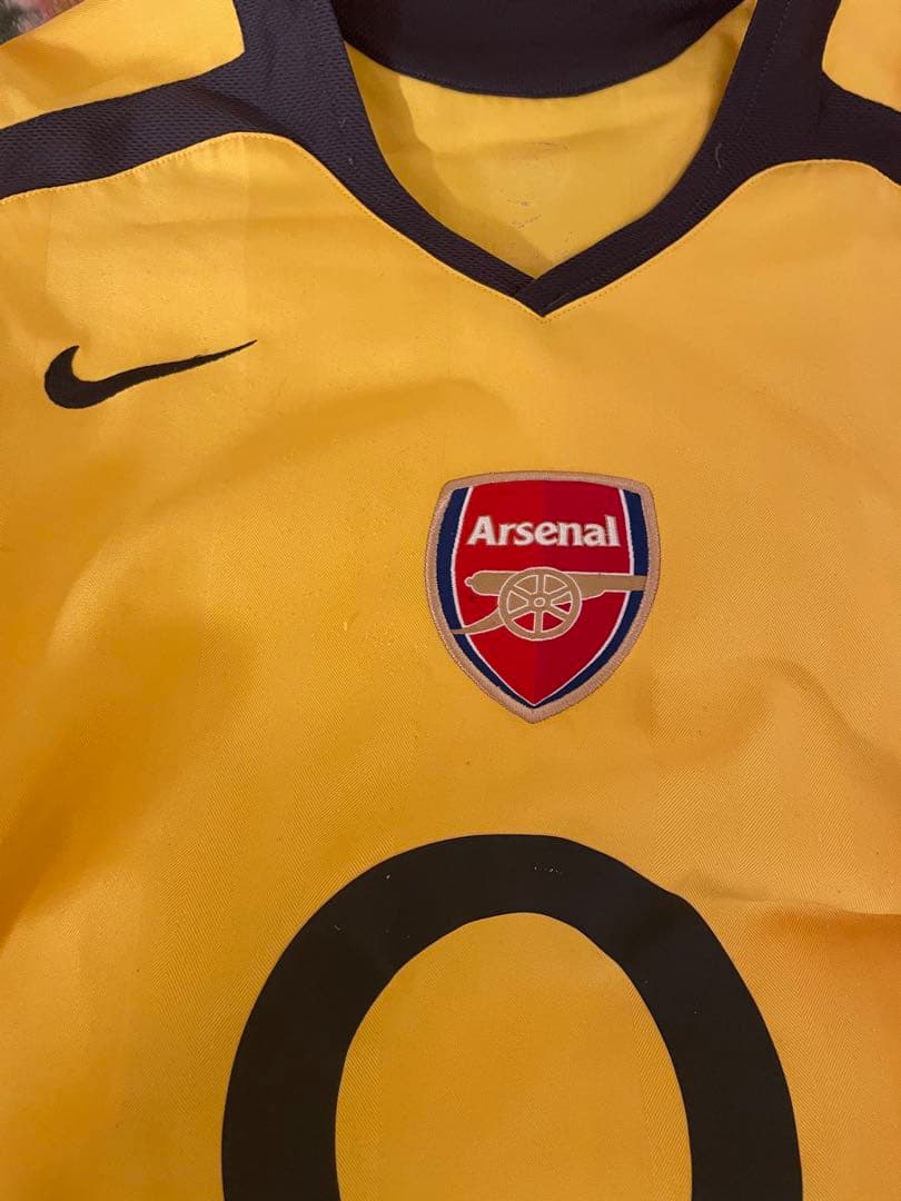 NIKE FC 03/04 シーズン　アウェー 半袖 黄 ユニフォーム