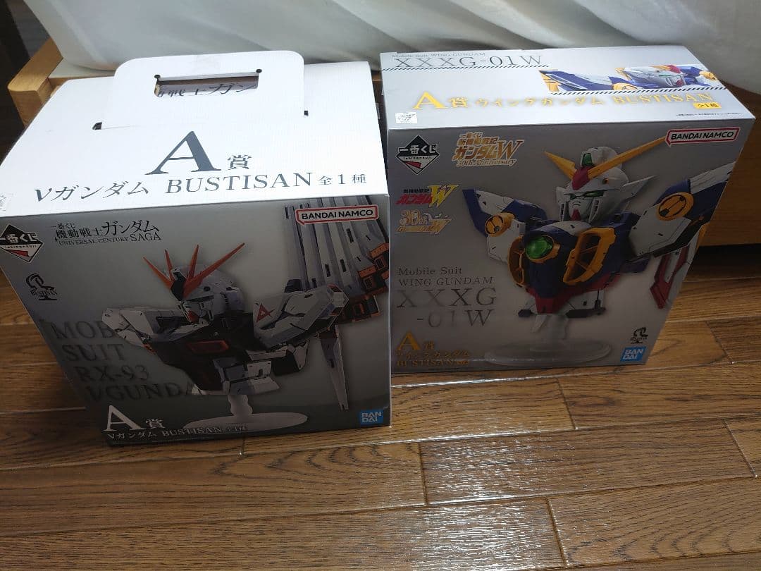 機動戦士ガンダムA賞 RX-93 νガンダム ウイングガンダム BUSTISAN