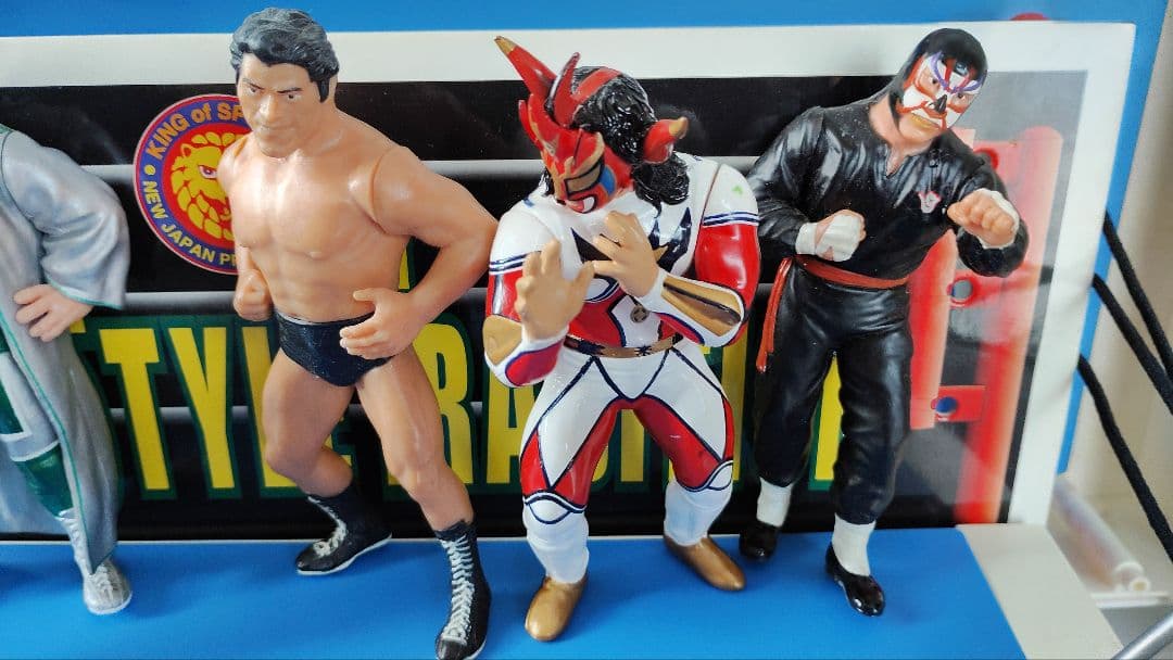 新日本プロレス ストロングスタイルプロレス・リング　初期タイガー服部おまけ付き