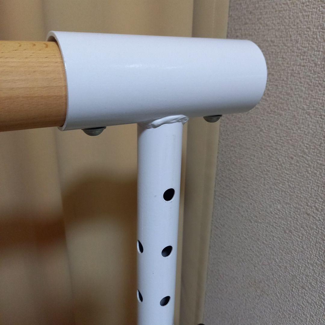 【お買い上げ決定ウサキング】【新品同様】バレエバー 高さ調整可能 木製