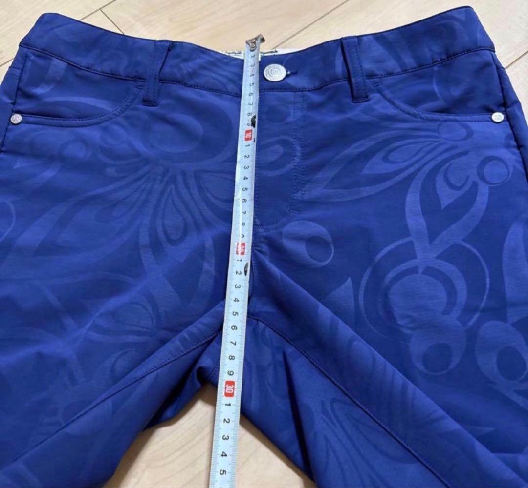 美品　ラウドマウス　ゴルフ ポロシャツ パンツ 2点セット　ネイビー　L/L