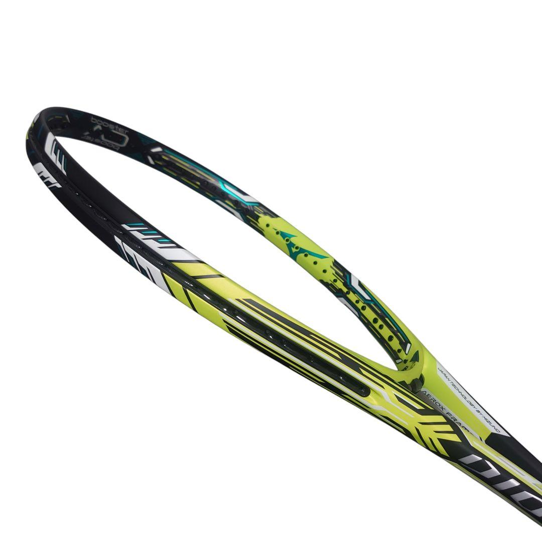 【新品】MIZUNO軟式テニスラケットDIOS 50-C OUサイズ ネオライム