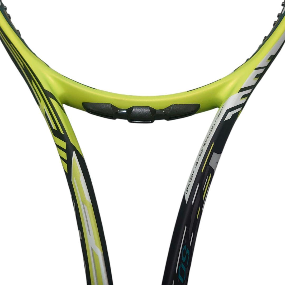 【新品】MIZUNO軟式テニスラケットDIOS 50-C OUサイズ ネオライム