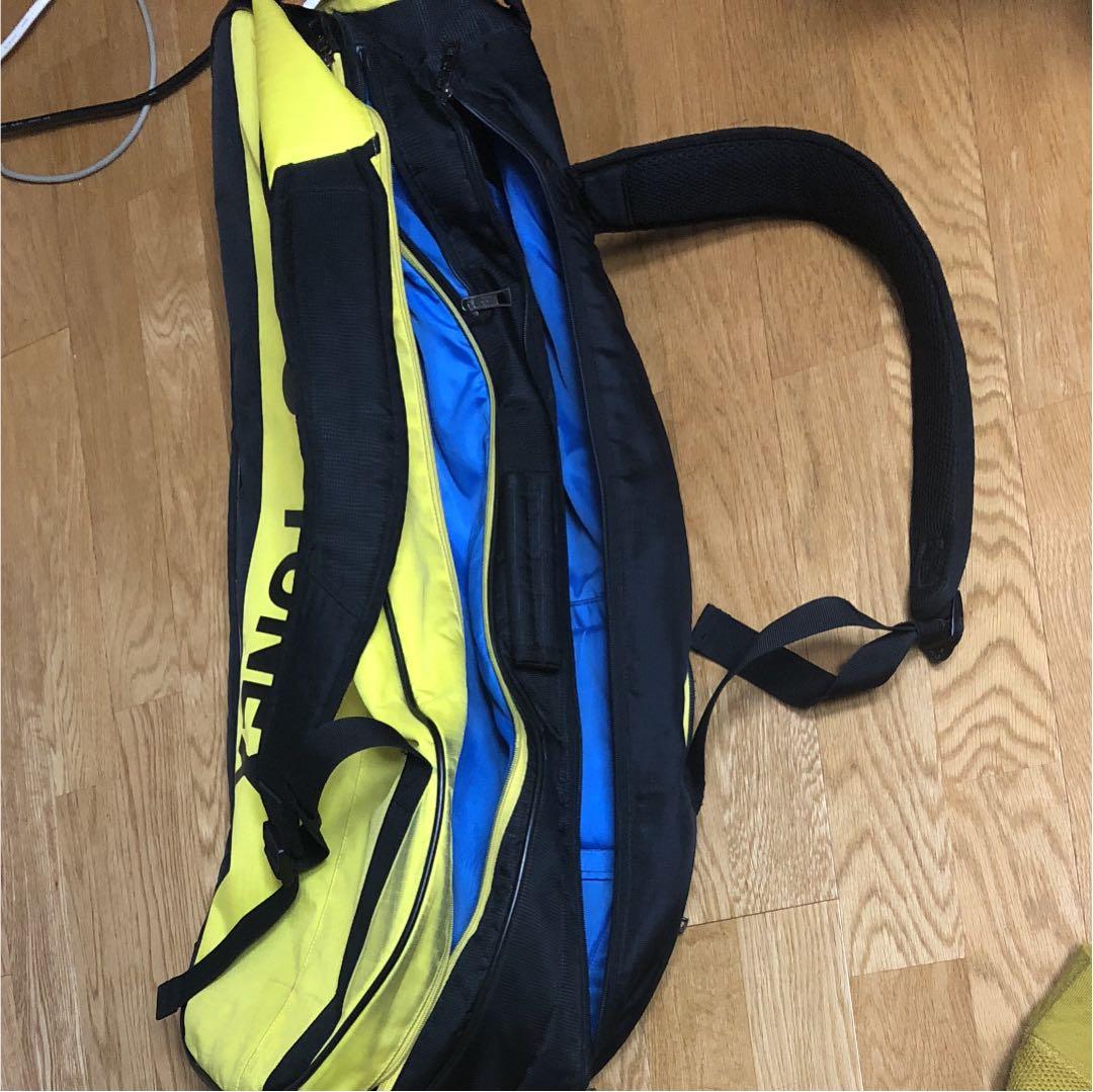 ヨネックス YONEX BAG1612R ラケットバック  ブラック/イエロー
