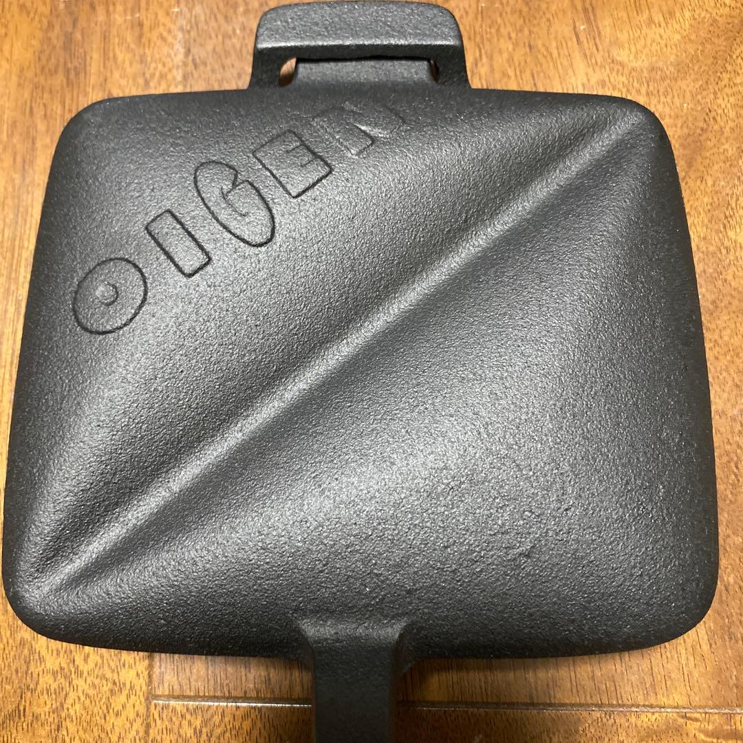 【未使用品】OIGEN南部鉄器 ホットサンドメーカー 及源鋳造　日本製