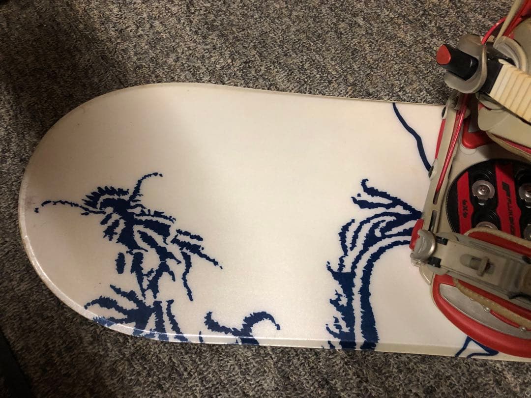 FLUX バインSalomonスノーボード 148cm 2点セット