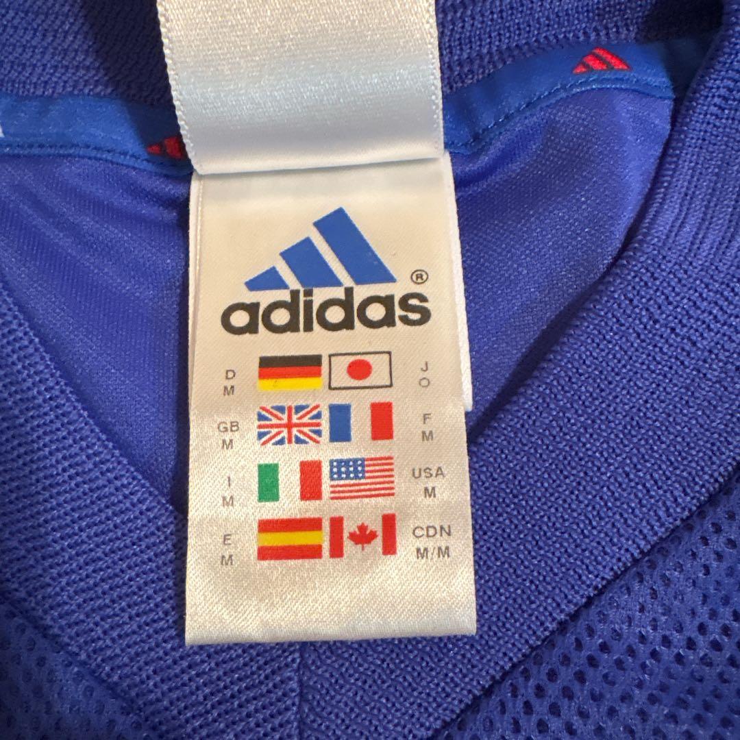 フランス代表　2002 サッカーw杯ホームユニフォーム　10ジダン O