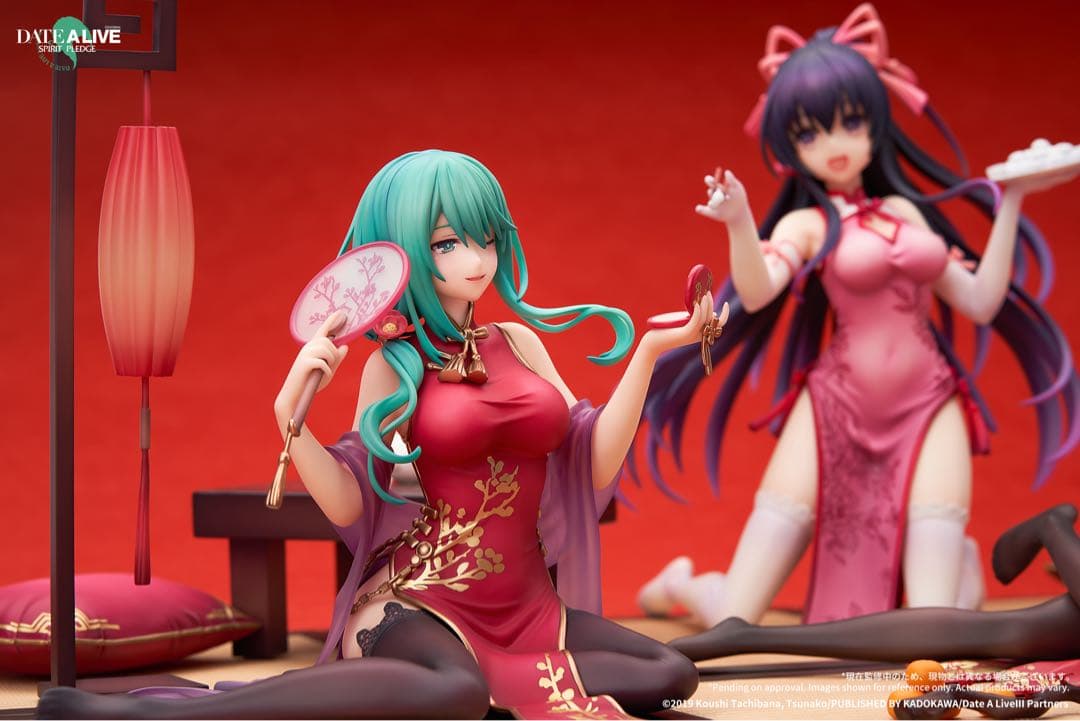 【デート•ア•ライブ】チャイナドレス精霊降臨　フィギュア3体セット【未開封】