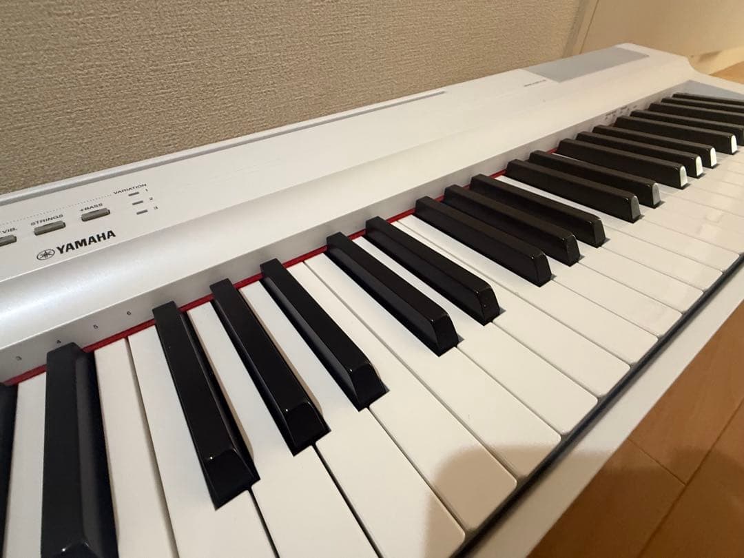 YAMAHA 電子ピアノ Pシリーズ 88鍵盤 【ホワイト P-125a WH】