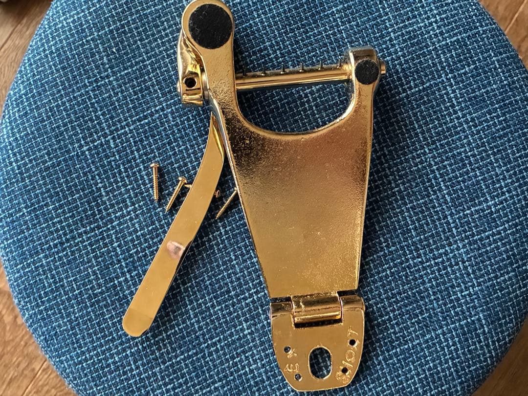 美品　Bigsby B3 GOLDトレモロ　セミアコ　フルアコ　335
