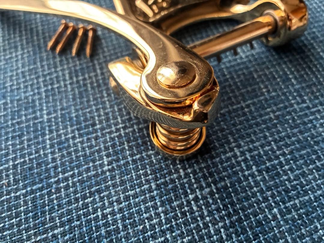 美品　Bigsby B3 GOLDトレモロ　セミアコ　フルアコ　335