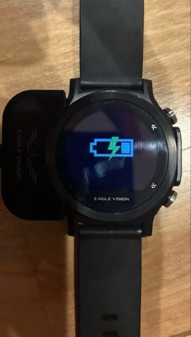 EAGLE VISION ゴルフウォッチ GPS 距離計 本体 充電器セット　黒
