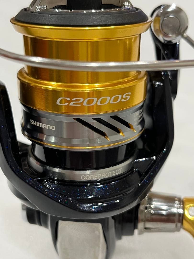 シマノ 16ナスキーC2000S ベアリング3個追加カスタム
