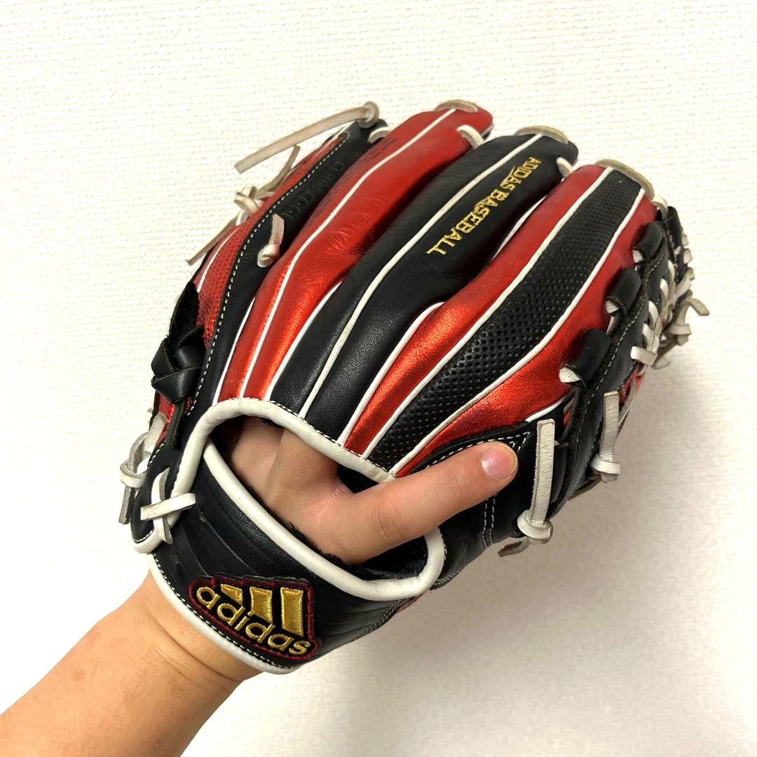 674 アディダス 即戦力 軟式 内野手用グローブ
