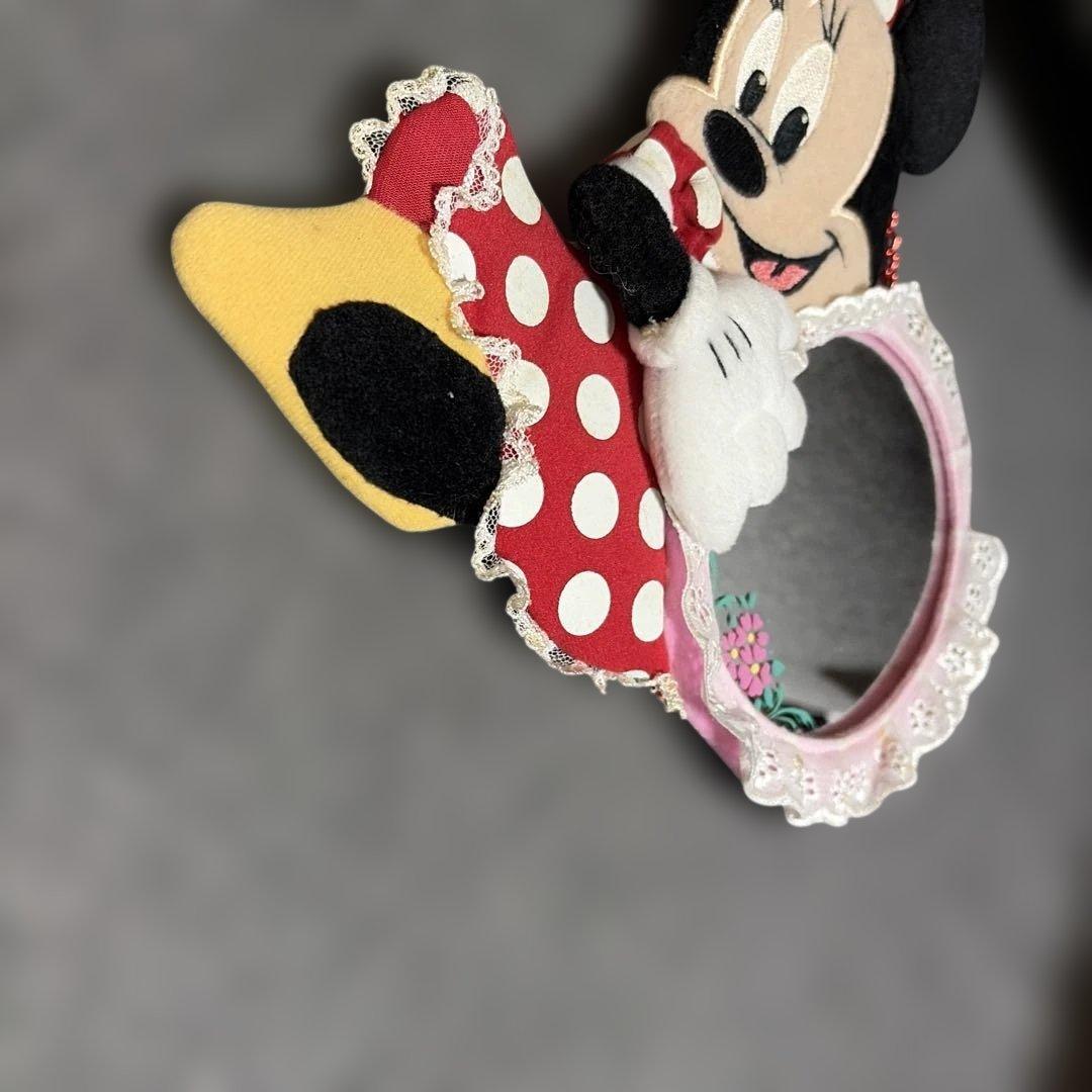 レトロ　東京ディズニーランド　ミニーマウス　壁掛けミラー