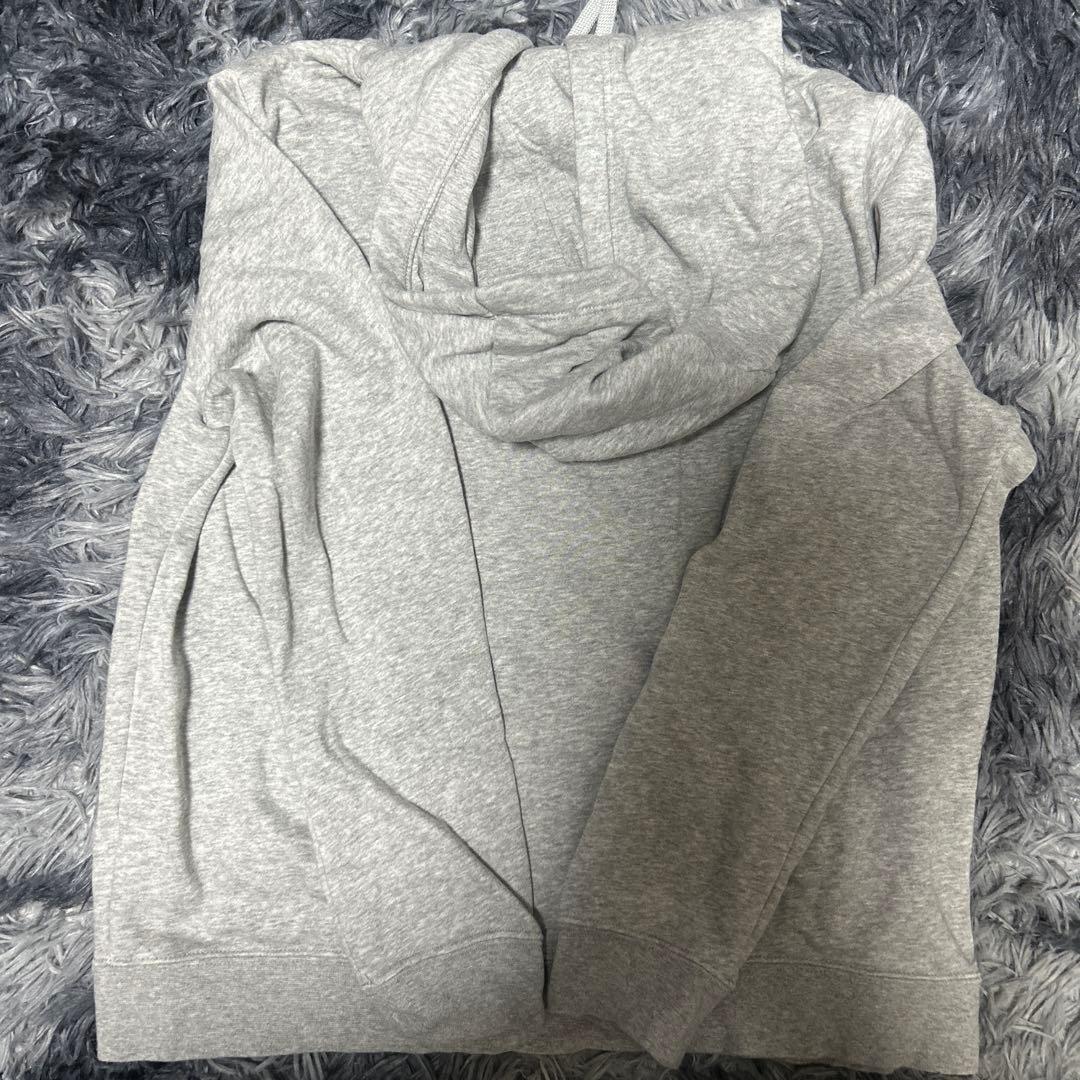 NIKE ナイキ スウェット セットアップ グレー パーカー パンツ 刺繍ロゴ