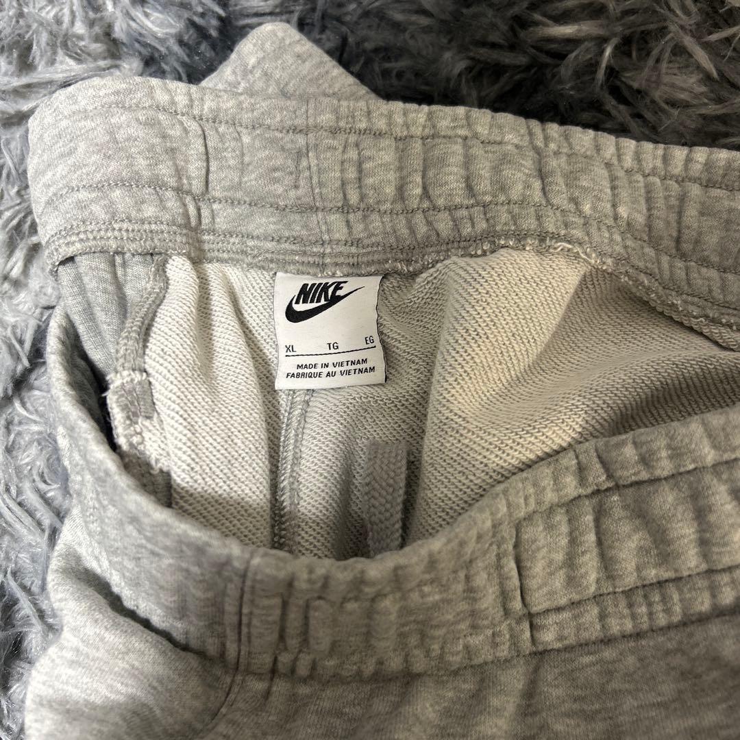 NIKE ナイキ スウェット セットアップ グレー パーカー パンツ 刺繍ロゴ