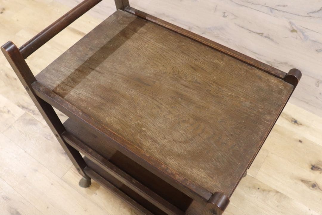 GMGK214○神戸家具 永田良介商店 キャスターワゴン キッチンワゴン 作業台
