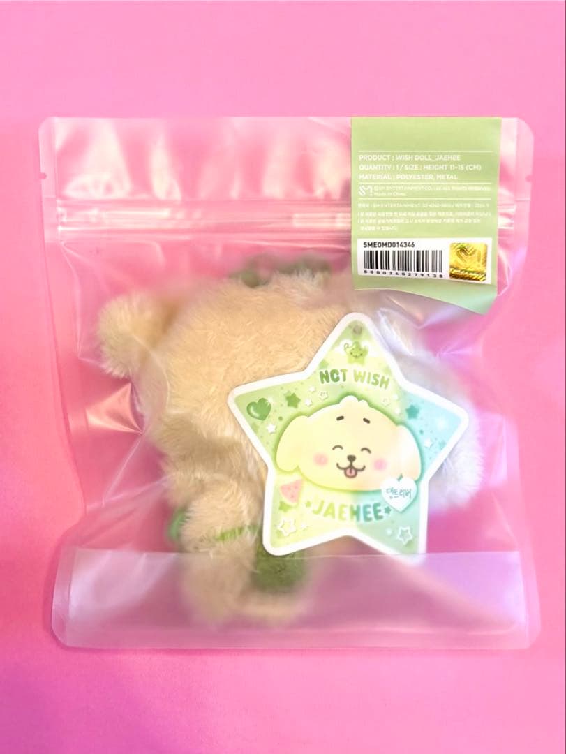NCT WISH WISHDOLL ジェヒ デントリバー ぬいぐるみ キーリング