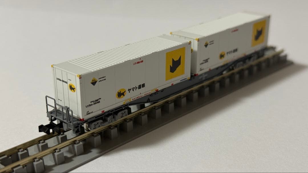 TOMIX 8756 8737 JR貨物コキ104、コキ107ヤマト運輸コンテナ
