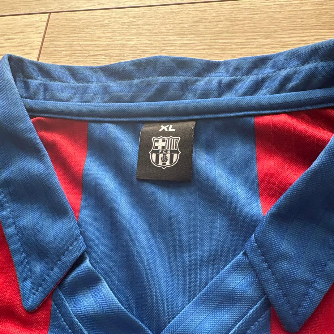 FC Barcelona ストライプシャツ XL
