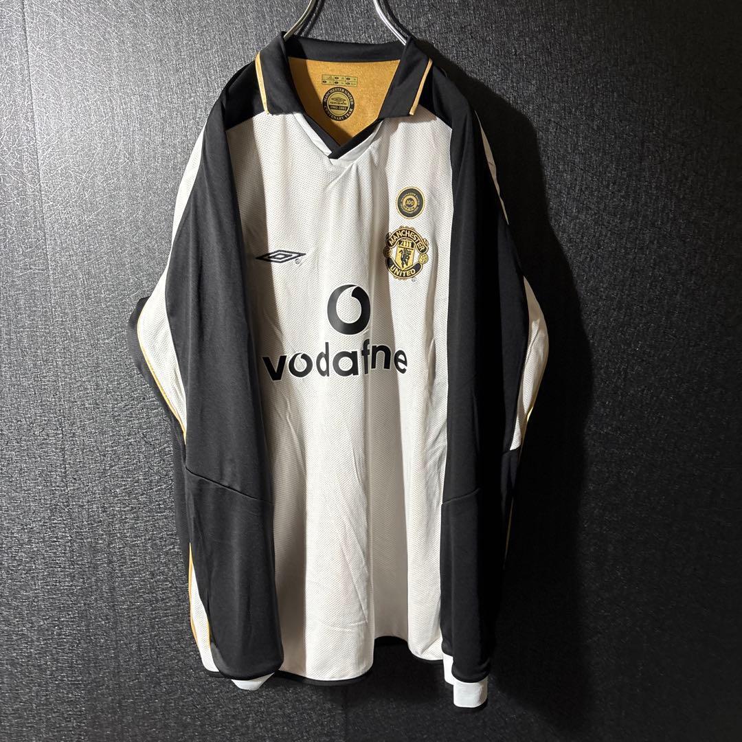 【★マンU】 UMBRO サッカー 100周年記念 ユニフォーム ★リバーシブル