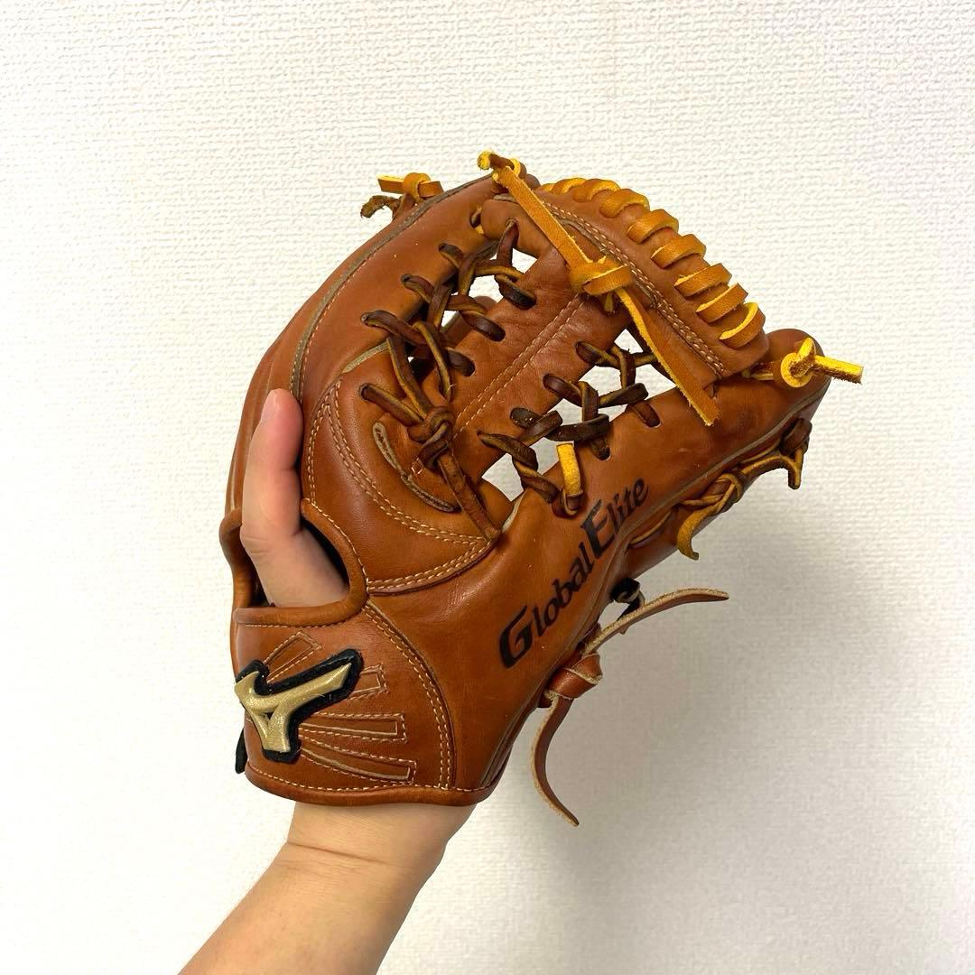 443 ミズノ グローバルエリート 硬式 トレーニング 外野手用