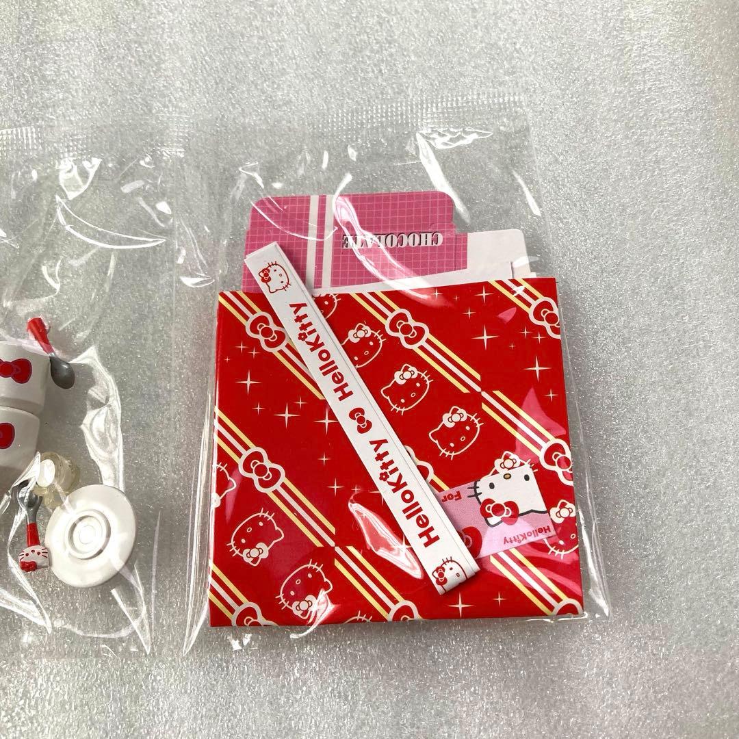 グルメdeキティ フィギュア サンリオ ミニチュア ③スイートチョコタイム♡