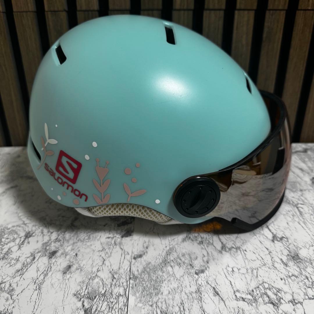 SALOMON サロモン キッズ スキーヘルメット GROM VISOR M
