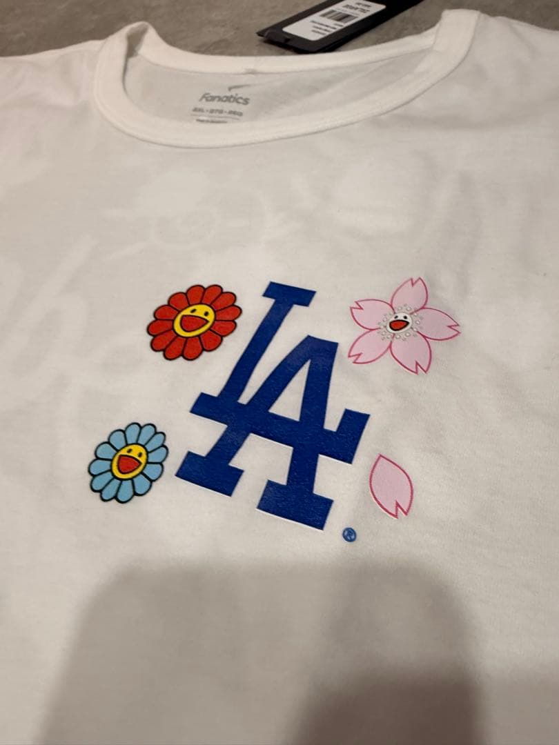 XXL 白　村上隆　ドジャース　2025 カイカイキキ T Dodgers