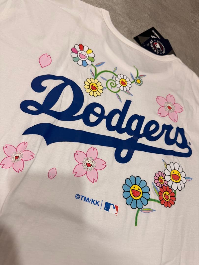 XXL 白　村上隆　ドジャース　2025 カイカイキキ T Dodgers