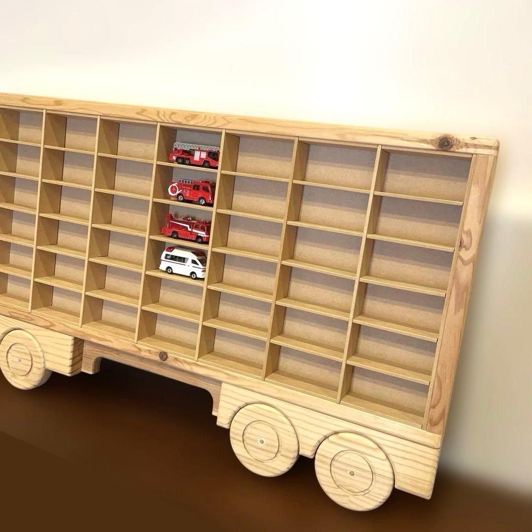 トミカ tomica ミニカー 収納 木製 コレクション ケース 棚