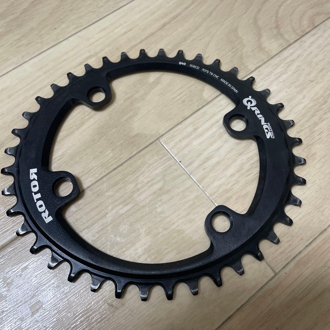 ROTOR Q40 チェーンリング 110BCD ブラック