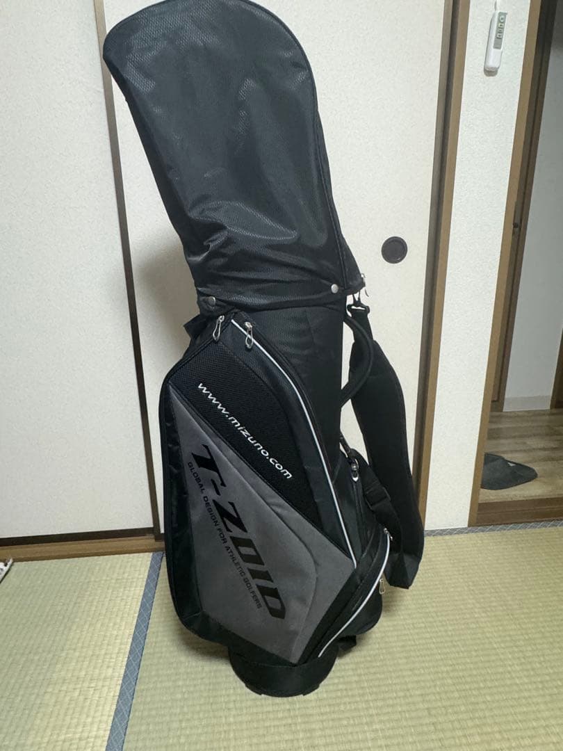 Mizuno T-ZOID ゴルフバッグ 黒✖️グレー