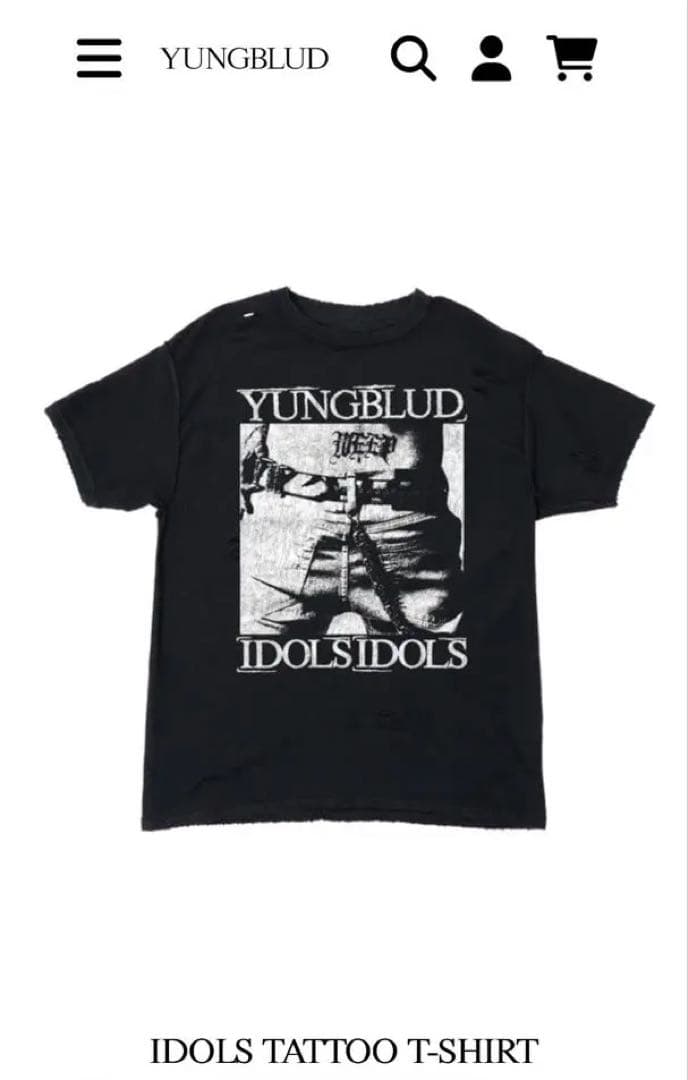 ★新品未開封★YUNGBLUD 公式Tシャツ