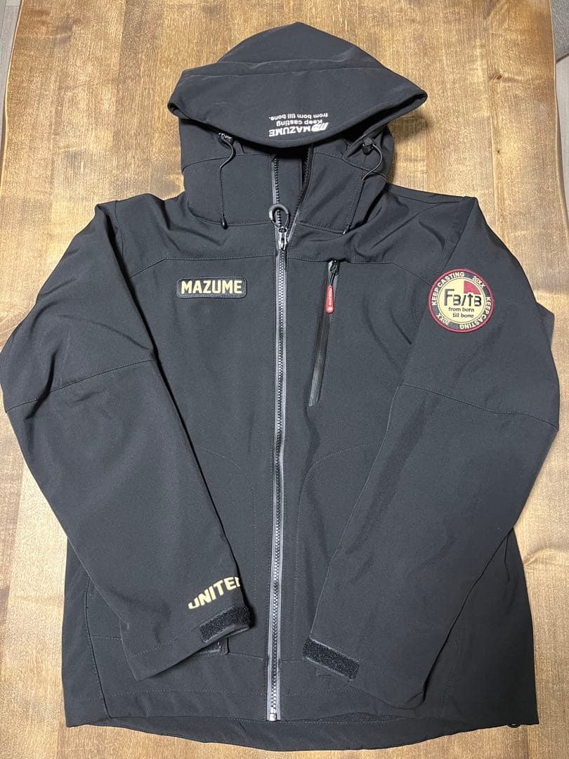 MAZUME フィッシングジャケット ブラック