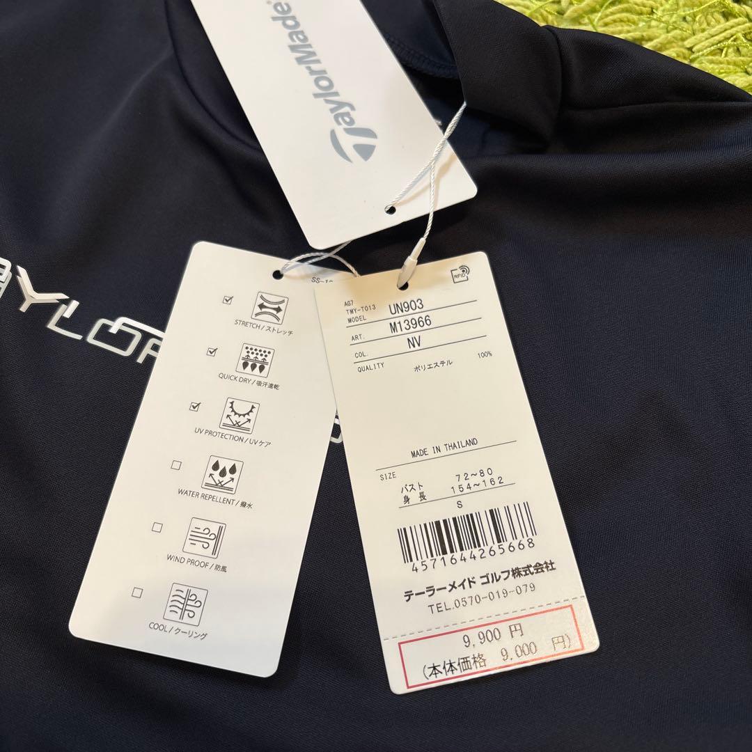 【TaylorMade】S 新品✨秋ゴルフ　ロゴモックネックトップス ロゴ入り