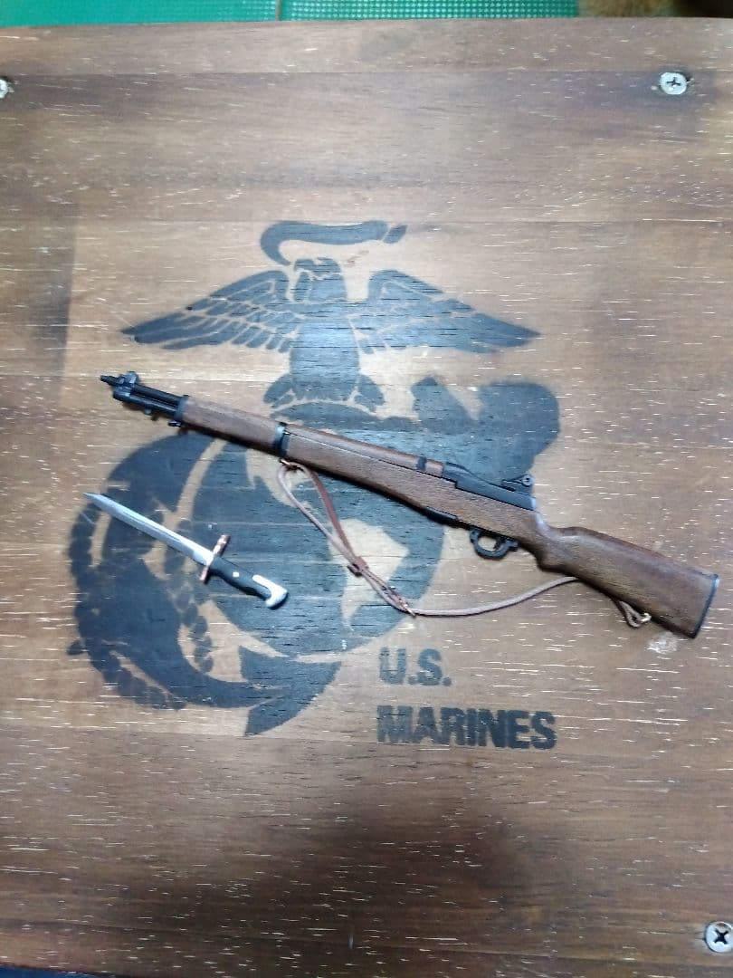 ミニＭ１ガーランドとＭ１銃剣モデル