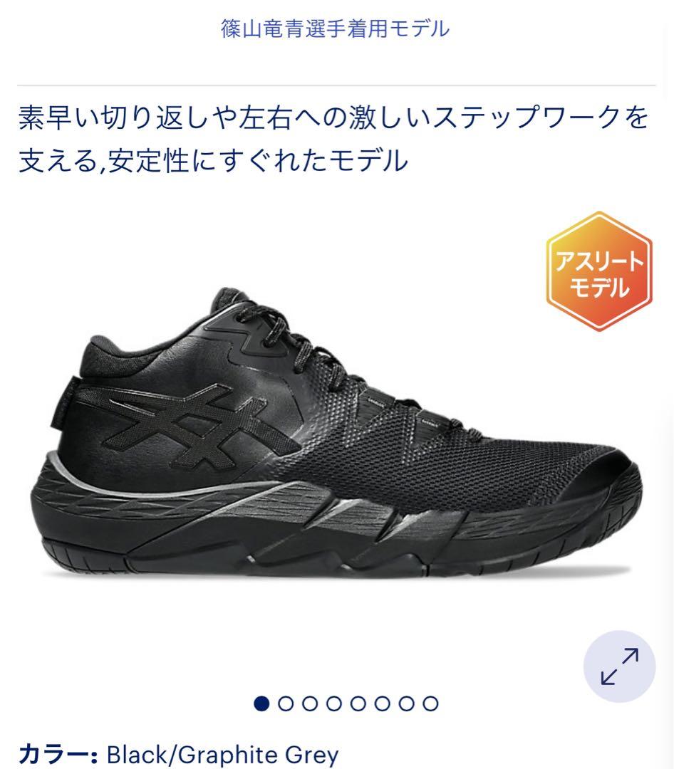ASICS バスケットボールシューズ 選手着用モデル 24cm 篠山　竜青