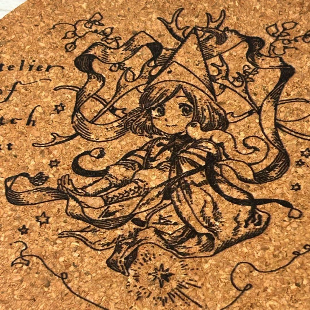 【メルカリ便】とんがり帽子のアトリエ　マグカップ & コルクコースター　レア