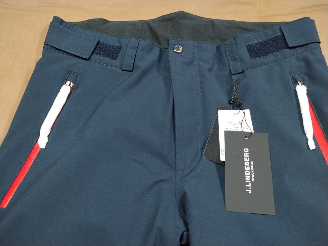 新品 J.LINDEBERG ジェイリンドバーグ スキーパンツ ネイビー M